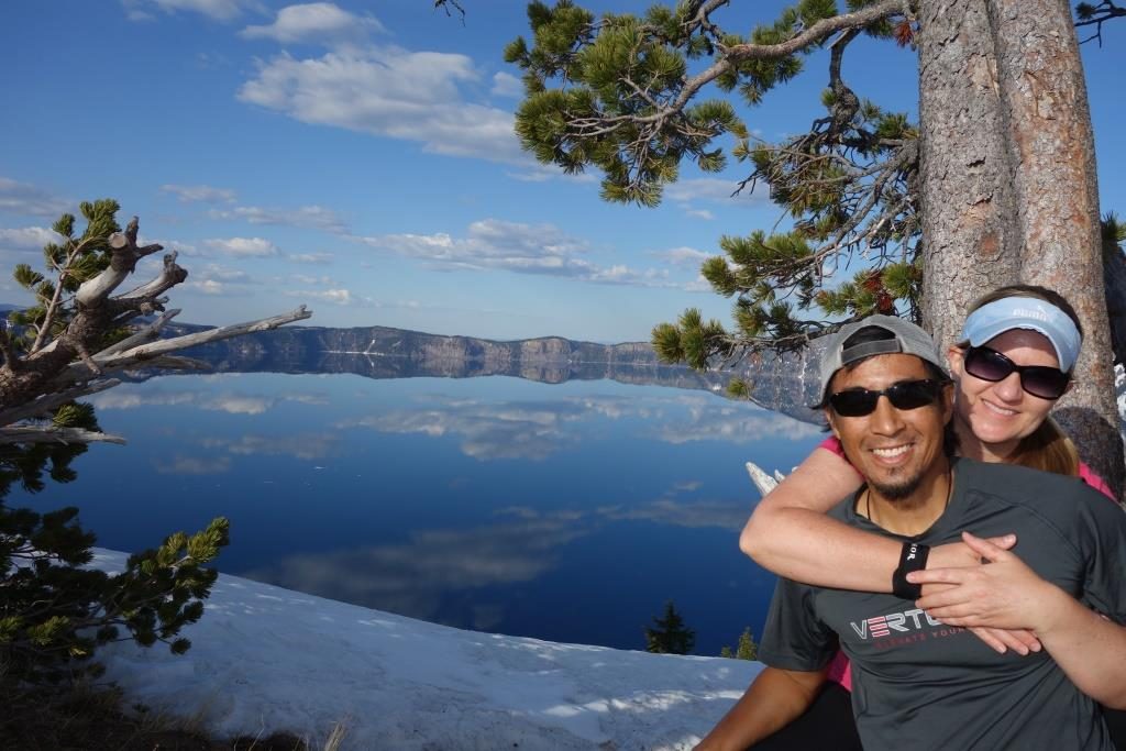 Jon & CB at Crater Lake