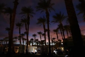 Palm Springs night