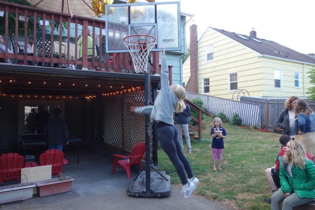 Jon always working...testing party goers vertical jumps